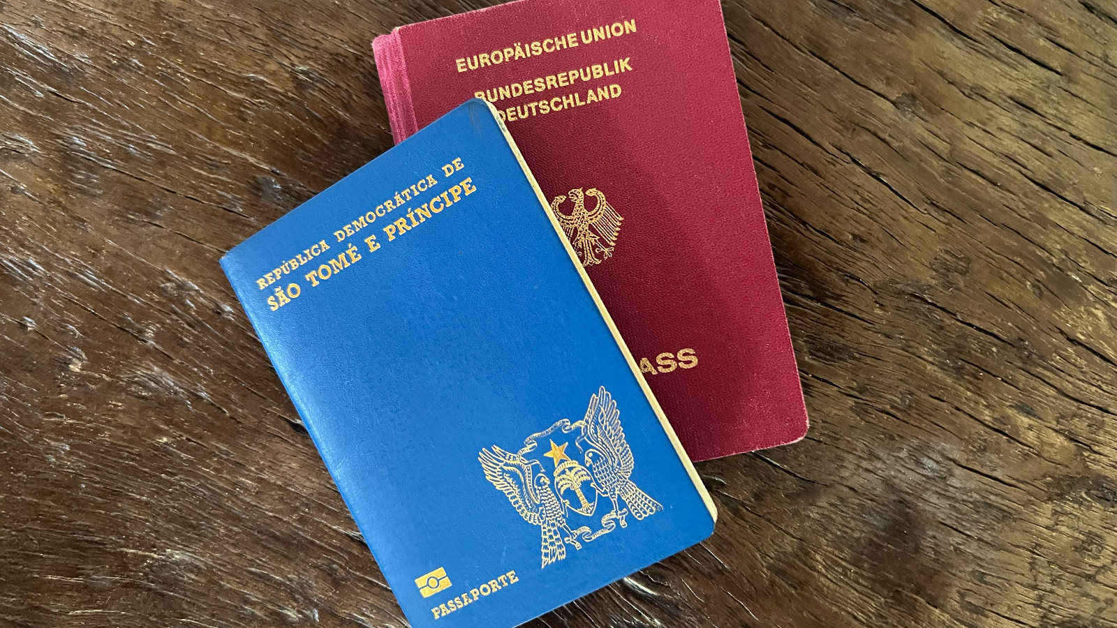 Reisepässe São Tomé und Deutschland